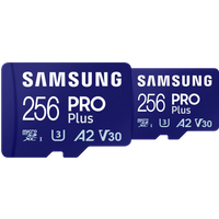 Koop Samsung MicroSDXC PRO Plus 256 GB 130MB/s Duo Pack - 6151122886837