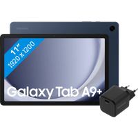 Koop Samsung Galaxy Tab A9 Plus 11 inch 6GB/128GB Wifi Blauw + BlueBuilt Oplader - 6151125416420