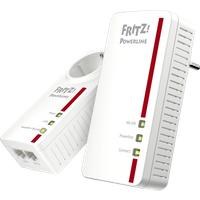 Koop AVM FRITZ!Powerline 1260E WLAN Set International WiFi 1200 Mbps 2 adapters - 4023125028199