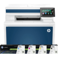 Koop HP Color LaserJet Pro MFP 4302dw + 1 extra set toners - 6151113730712