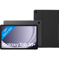 Koop Samsung Galaxy Tab A9 Plus 11 inch 6GB/128GB Wifi Grijs + Book Case Zwart - 6151125316331