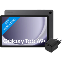 Koop Samsung Galaxy Tab A9 Plus 11 inch 6GB/128GB Wifi Grijs + BlueBuilt Oplader - 6151125414488