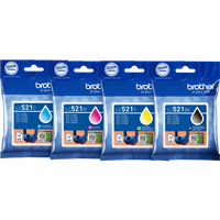 Koop Brother LC-521 Cartridge Combo Pack - 6151126135153
