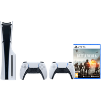 Koop PlayStation 5 Slim Disc Edition + Battlefield 6 + Extra Controller Wit - 6151128587530