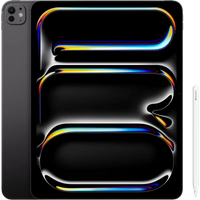 Koop Apple iPad Pro (2024) Nano 13 inch 2 TB Wifi + 5G Zwart + Apple Pencil Pro - 6151115043018