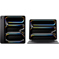 Koop Apple iPad Pro (2024) 13 inch 512GB Wifi Zwart + Apple Magic Keyboard AZERTY - 6151115144197