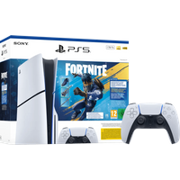 Koop PlayStation 5 Slim Disc Edition Fortnite bundel + Extra Controller Wit - 6151128845821