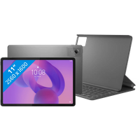Koop Lenovo Idea Tab 11 inch 128GB Wifi Grijs met Stylus + Toetsenbord Hoes AZERTY - 6151133819879
