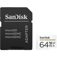 Koop Sandisk MicroSDXC High Endurance 64GB 40MB/s - 619659173081