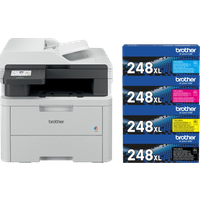 Koop Brother DCP-L3560CDW + 1 extra set XL toners - 6151128468457