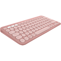 Koop Logitech Pebble Keyboard 2 - K380s Rose Azerty - 5099206111165