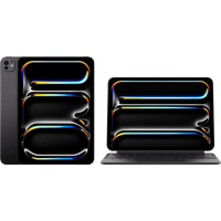 Koop Apple iPad Pro (2024) 11 inch 2TB Wifi Zwart + Apple Magic Keyboard AZERTY - 6151115128159