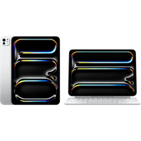 Koop Apple iPad Pro (2024) 11 inch 2TB Wifi + 5G Zilver + Apple Magic Keyboard AZERTY - 6151115131104
