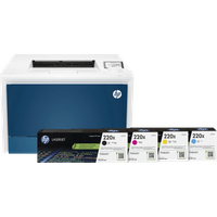 Koop HP Color LaserJet Pro MFP 4202dw + 1 set extra XL toners - 6151120222293
