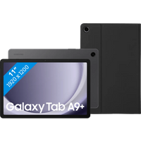 Koop Samsung Galaxy Tab A9 Plus 11 inch 6GB/128GB Wifi en 5G Grijs + Book Case Zwart - 6151125321342