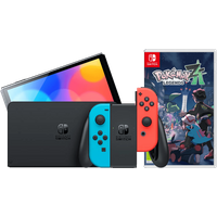 Koop Nintendo Switch OLED Blauw/Rood + Pokémon Legends: Z-A - 6151126730723