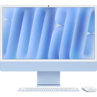 Koop Apple iMac 24 inch M4 (10 core CPU/10 core GPU) 16GB/256GB Blauw AZERTY - 195949597183