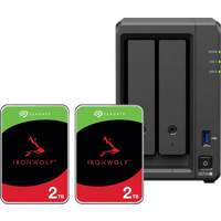 Koop Synology DS725+ + Seagate Ironwolf 2TB Duo Pack - 6151145056088