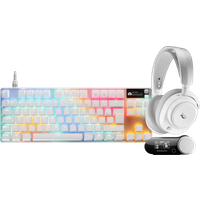 Koop SteelSeries Arctis Nova Pro Omni Wit + Apex Pro TKL Gen 3 Azerty Wit - 6151146133160
