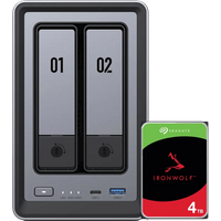 Koop UGREEN NASync DXP2800 + Seagate Ironwolf 4TB - 6151123871863